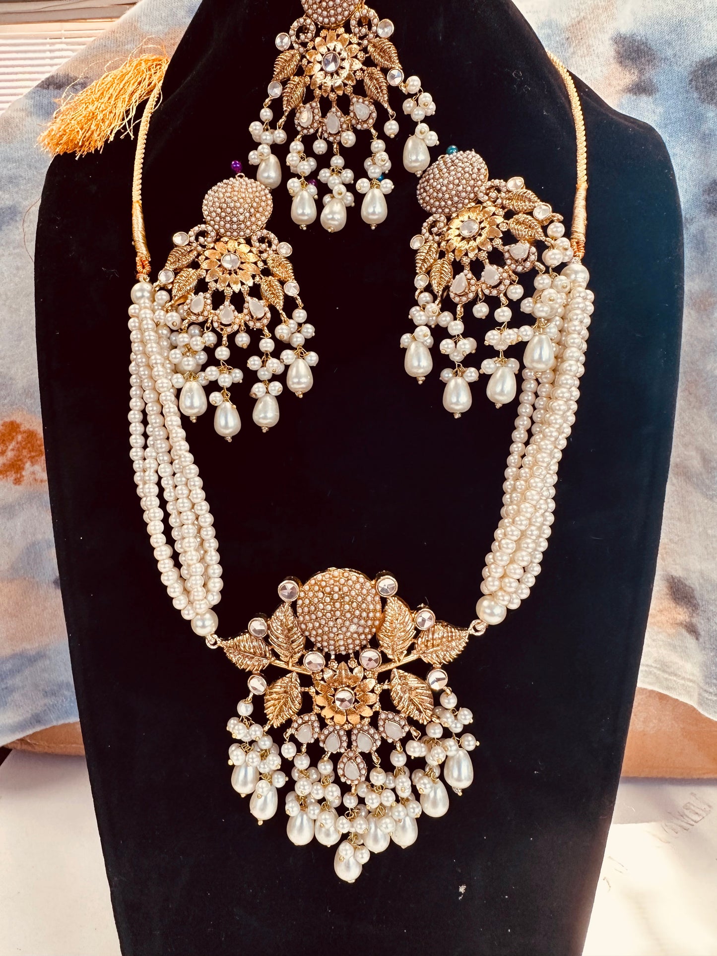 Indian Choker necklace, Kundan Jewelry
